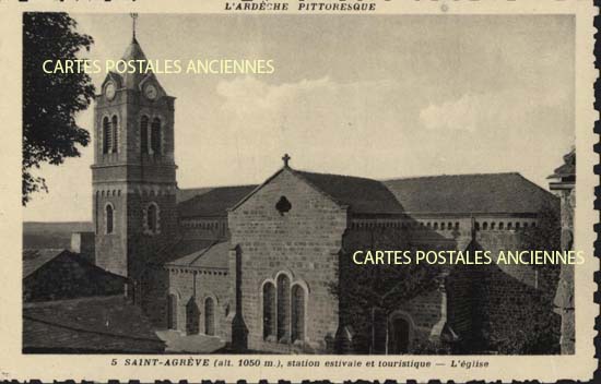 Cartes postales anciennes > CARTES POSTALES > carte postale ancienne > cartes-postales-ancienne.com Ardeche  Saint Agreve