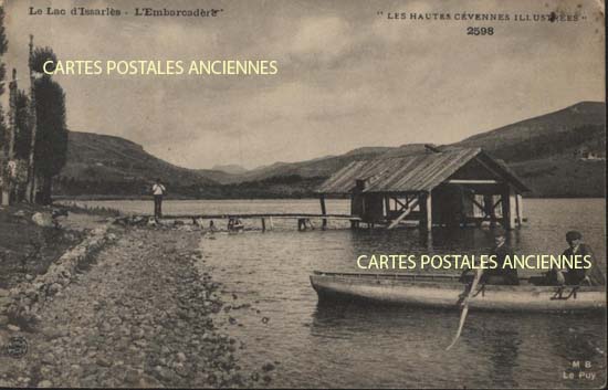 Cartes postales anciennes > CARTES POSTALES > carte postale ancienne > cartes-postales-ancienne.com Ardeche  Le Lac d'Issarles
