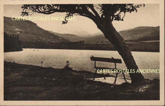 Cartes postales anciennes > CARTES POSTALES > carte postale ancienne > cartes-postales-ancienne.com Ardeche  Le Lac d'Issarles