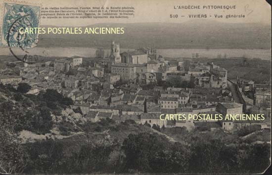 Cartes postales anciennes > CARTES POSTALES > carte postale ancienne > cartes-postales-ancienne.com Auvergne rhone alpes Ardeche Viviers