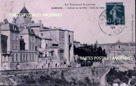 Cartes postales anciennes > CARTES POSTALES > carte postale ancienne > cartes-postales-ancienne.com Rares Ardeche Aubenas