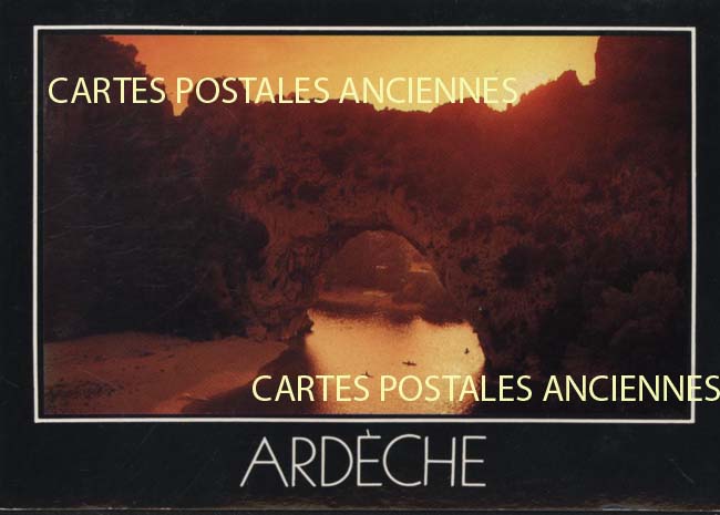 Cartes postales anciennes > CARTES POSTALES > carte postale ancienne > cartes-postales-ancienne.com Ardeche  Vallon Pont d'Arc