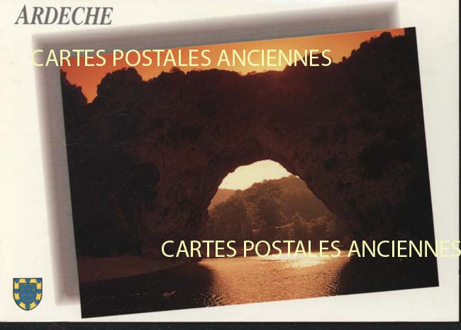 Cartes postales anciennes > CARTES POSTALES > carte postale ancienne > cartes-postales-ancienne.com Ardeche  Vallon Pont d'Arc