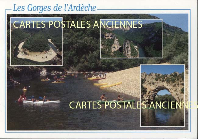 Cartes postales anciennes > CARTES POSTALES > carte postale ancienne > cartes-postales-ancienne.com Ardeche  Vallon Pont d'Arc