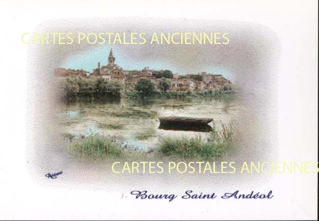 Cartes postales anciennes > CARTES POSTALES > carte postale ancienne > cartes-postales-ancienne.com Auvergne rhone alpes Ardeche Bourg Saint Andeol