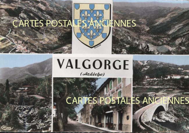 Cartes postales anciennes > CARTES POSTALES > carte postale ancienne > cartes-postales-ancienne.com Auvergne rhone alpes Ardeche Valgorge