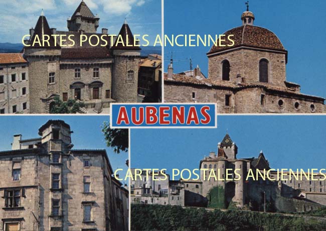 Cartes postales anciennes > CARTES POSTALES > carte postale ancienne > cartes-postales-ancienne.com Ardeche  Aubenas