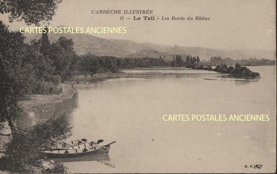 Cartes postales anciennes > CARTES POSTALES > carte postale ancienne > cartes-postales-ancienne.com Auvergne rhone alpes Ardeche Le Teil