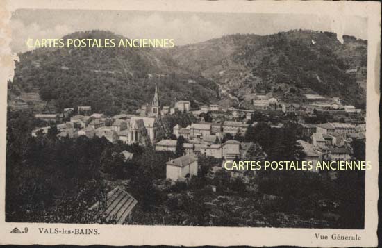 Cartes postales anciennes > CARTES POSTALES > carte postale ancienne > cartes-postales-ancienne.com Ardeche  Vals Les Bains