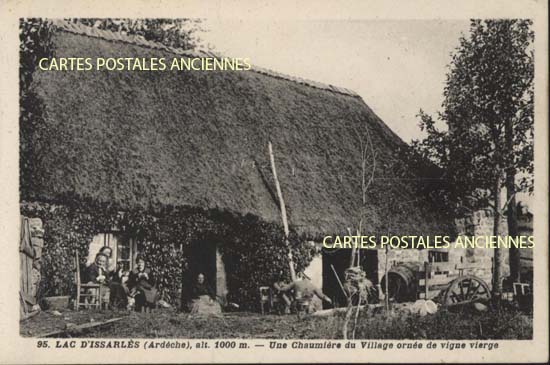Cartes postales anciennes > CARTES POSTALES > carte postale ancienne > cartes-postales-ancienne.com Ardeche  Le Lac d'Issarles