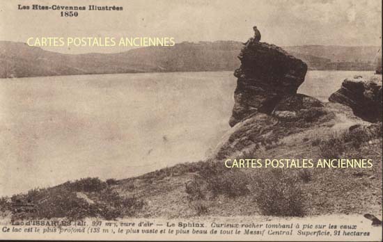 Cartes postales anciennes > CARTES POSTALES > carte postale ancienne > cartes-postales-ancienne.com Auvergne rhone alpes Ardeche Le Lac D Issarles