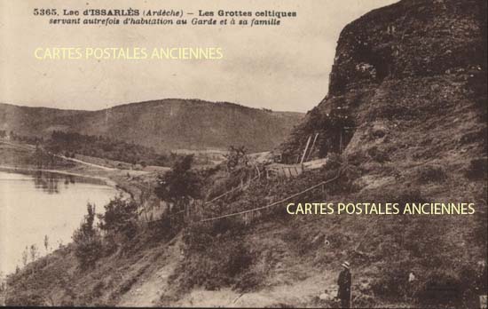 Cartes postales anciennes > CARTES POSTALES > carte postale ancienne > cartes-postales-ancienne.com Auvergne rhone alpes Ardeche Le Lac D Issarles