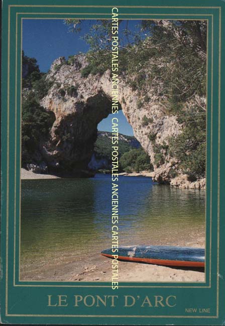 Cartes postales anciennes > CARTES POSTALES > carte postale ancienne > cartes-postales-ancienne.com Ardeche  Vallon Pont d'Arc
