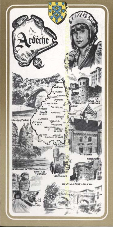 Cartes postales anciennes > CARTES POSTALES > carte postale ancienne > cartes-postales-ancienne.com Ardeche  Vallon Pont d'Arc