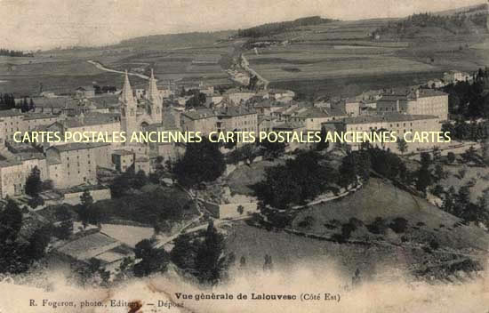 Cartes postales anciennes > CARTES POSTALES > carte postale ancienne > cartes-postales-ancienne.com Ardeche  Lalouvesc