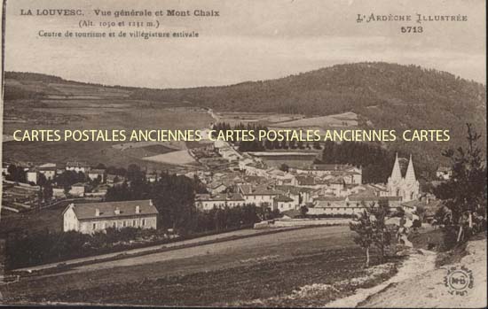 Cartes postales anciennes > CARTES POSTALES > carte postale ancienne > cartes-postales-ancienne.com Ardeche  Lalouvesc