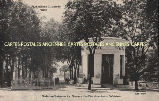 Cartes postales anciennes > CARTES POSTALES > carte postale ancienne > cartes-postales-ancienne.com Ardeche  Vals Les Bains