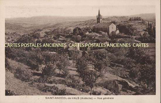 Cartes postales anciennes > CARTES POSTALES > carte postale ancienne > cartes-postales-ancienne.com Auvergne rhone alpes Ardeche Saint Andeol De Vals
