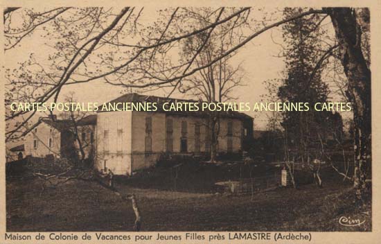 Cartes postales anciennes > CARTES POSTALES > carte postale ancienne > cartes-postales-ancienne.com Auvergne rhone alpes Ardeche Lamastre