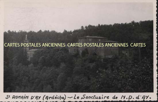 Cartes postales anciennes > CARTES POSTALES > carte postale ancienne > cartes-postales-ancienne.com Auvergne rhone alpes Ardeche Saint Romain d'Ay