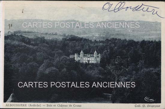 Cartes postales anciennes > CARTES POSTALES > carte postale ancienne > cartes-postales-ancienne.com Auvergne rhone alpes Ardeche Alboussiere