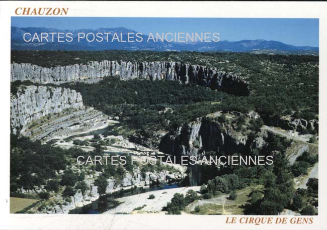 Cartes postales anciennes > CARTES POSTALES > carte postale ancienne > cartes-postales-ancienne.com Auvergne rhone alpes Ardeche Chauzon