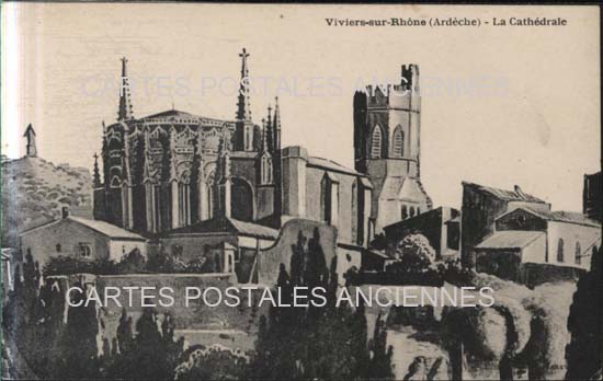 Cartes postales anciennes > CARTES POSTALES > carte postale ancienne > cartes-postales-ancienne.com Auvergne rhone alpes Ardeche Viviers