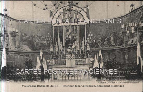 Cartes postales anciennes > CARTES POSTALES > carte postale ancienne > cartes-postales-ancienne.com Auvergne rhone alpes Ardeche Viviers