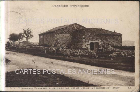 Cartes postales anciennes > CARTES POSTALES > carte postale ancienne > cartes-postales-ancienne.com Auvergne rhone alpes Ardeche Lanas