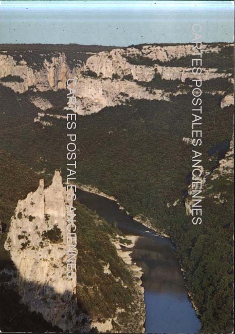 Cartes postales anciennes > CARTES POSTALES > carte postale ancienne > cartes-postales-ancienne.com Auvergne rhone alpes Ardeche Vallon Pont d'Arc