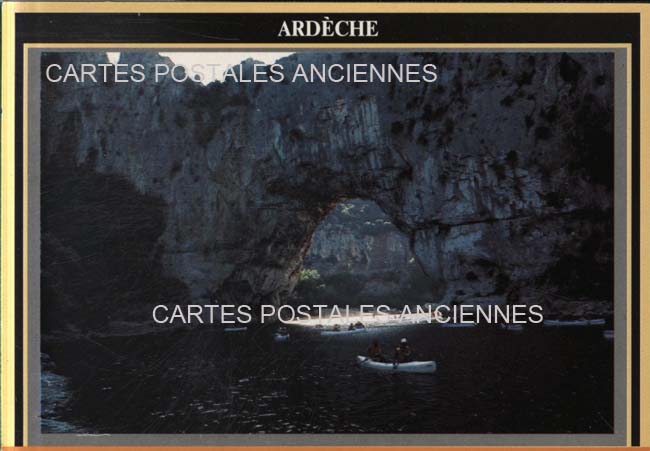 Cartes postales anciennes > CARTES POSTALES > carte postale ancienne > cartes-postales-ancienne.com Auvergne rhone alpes Ardeche Vallon Pont d'Arc