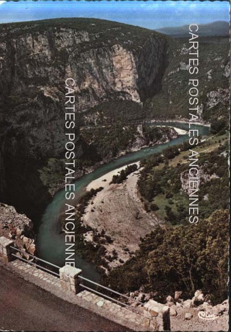 Cartes postales anciennes > CARTES POSTALES > carte postale ancienne > cartes-postales-ancienne.com Auvergne rhone alpes Ardeche Vallon Pont d'Arc