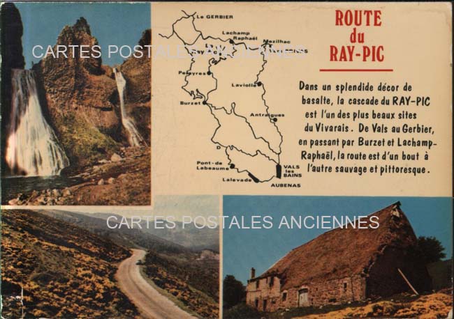 Cartes postales anciennes > CARTES POSTALES > carte postale ancienne > cartes-postales-ancienne.com Auvergne rhone alpes Ardeche Pereyres