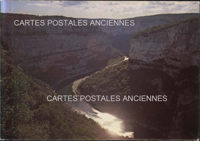 Cartes postales anciennes > CARTES POSTALES > carte postale ancienne > cartes-postales-ancienne.com Auvergne rhone alpes Ardeche Vallon Pont d'Arc