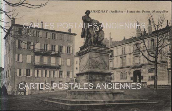 Cartes postales anciennes > CARTES POSTALES > carte postale ancienne > cartes-postales-ancienne.com Auvergne rhone alpes Ardeche Annonay