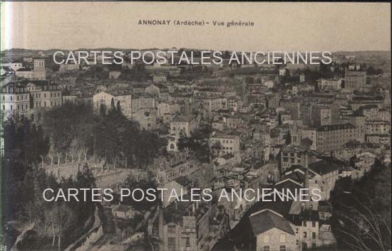 Cartes postales anciennes > CARTES POSTALES > carte postale ancienne > cartes-postales-ancienne.com Auvergne rhone alpes Ardeche Annonay