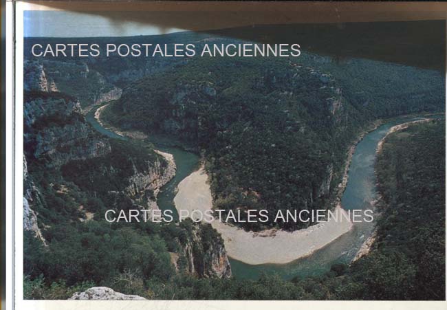 Cartes postales anciennes > CARTES POSTALES > carte postale ancienne > cartes-postales-ancienne.com Auvergne rhone alpes Ardeche Vallon Pont d'Arc