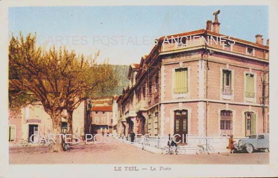 Cartes postales anciennes > CARTES POSTALES > carte postale ancienne > cartes-postales-ancienne.com Auvergne rhone alpes Ardeche Le Teil