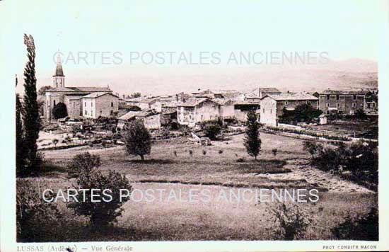 Cartes postales anciennes > CARTES POSTALES > carte postale ancienne > cartes-postales-ancienne.com Auvergne rhone alpes Ardeche Lussas