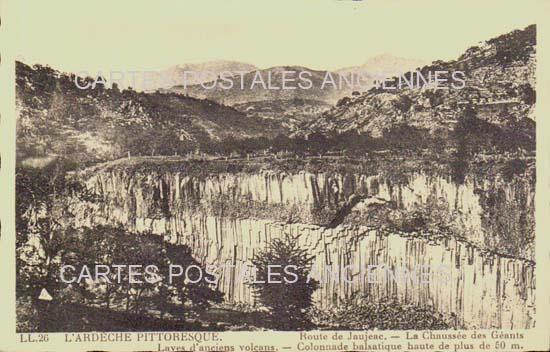 Cartes postales anciennes > CARTES POSTALES > carte postale ancienne > cartes-postales-ancienne.com Auvergne rhone alpes Ardeche Jaujac