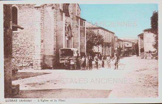 Cartes postales anciennes > CARTES POSTALES > carte postale ancienne > cartes-postales-ancienne.com Auvergne rhone alpes Ardeche Lussas