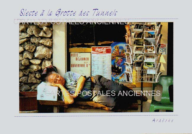 Cartes postales anciennes > CARTES POSTALES > carte postale ancienne > cartes-postales-ancienne.com Auvergne rhone alpes Ardeche Vallon Pont d'Arc