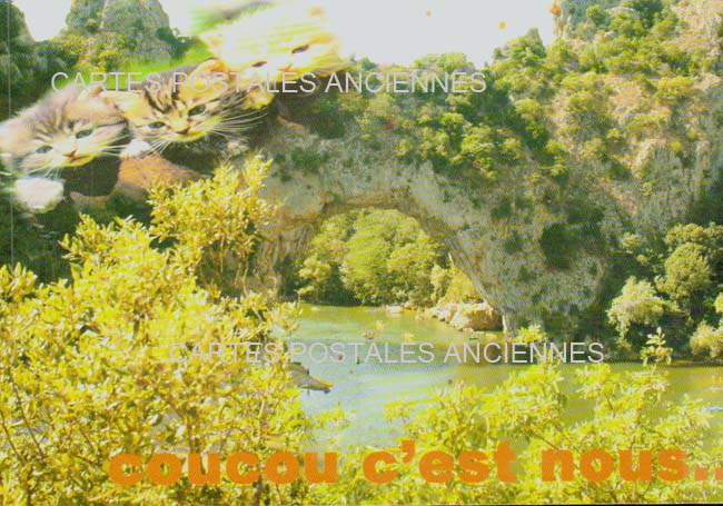 Cartes postales anciennes > CARTES POSTALES > carte postale ancienne > cartes-postales-ancienne.com Auvergne rhone alpes Ardeche Vallon Pont d'Arc