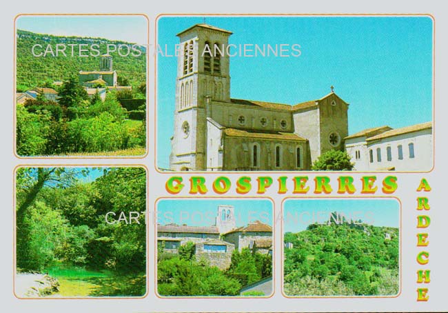 Cartes postales anciennes > CARTES POSTALES > carte postale ancienne > cartes-postales-ancienne.com Auvergne rhone alpes Ardeche Grospierres