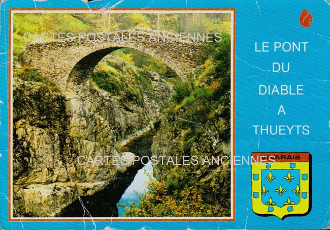 Cartes postales anciennes > CARTES POSTALES > carte postale ancienne > cartes-postales-ancienne.com Auvergne rhone alpes Ardeche Thueyts