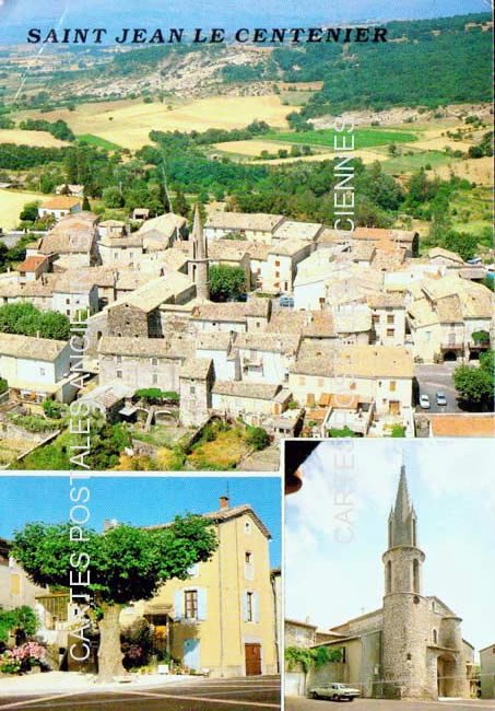 Cartes postales anciennes > CARTES POSTALES > carte postale ancienne > cartes-postales-ancienne.com Auvergne rhone alpes Ardeche Saint Jean Le Centenier