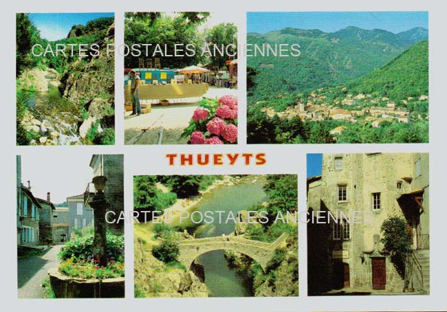 Cartes postales anciennes > CARTES POSTALES > carte postale ancienne > cartes-postales-ancienne.com Auvergne rhone alpes Ardeche Thueyts