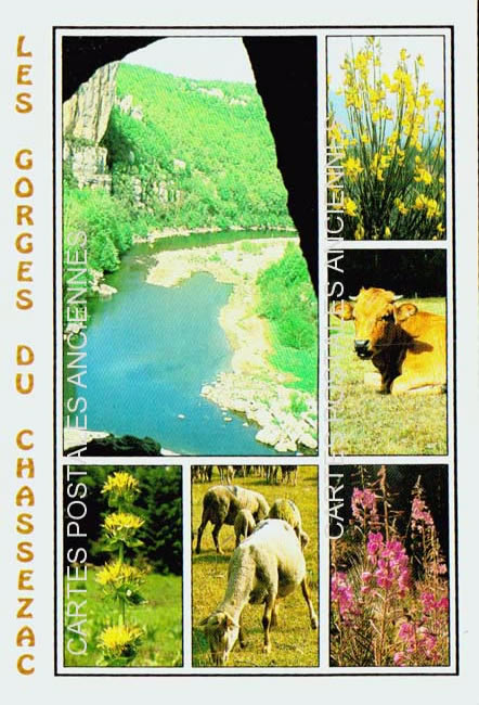 Cartes postales anciennes > CARTES POSTALES > carte postale ancienne > cartes-postales-ancienne.com Auvergne rhone alpes Ardeche Berrias et Casteljau
