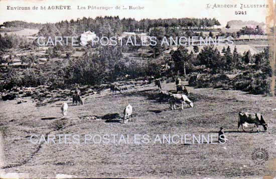 Cartes postales anciennes > CARTES POSTALES > carte postale ancienne > cartes-postales-ancienne.com Auvergne rhone alpes Ardeche Saint Agreve