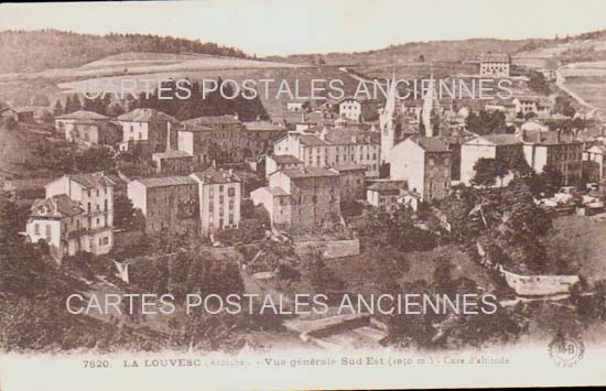 Cartes postales anciennes > CARTES POSTALES > carte postale ancienne > cartes-postales-ancienne.com Auvergne rhone alpes Ardeche Lalouvesc
